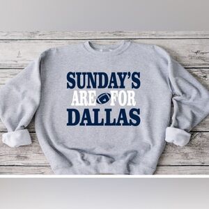 Sunday’s Are For Dallas Football Crewneck